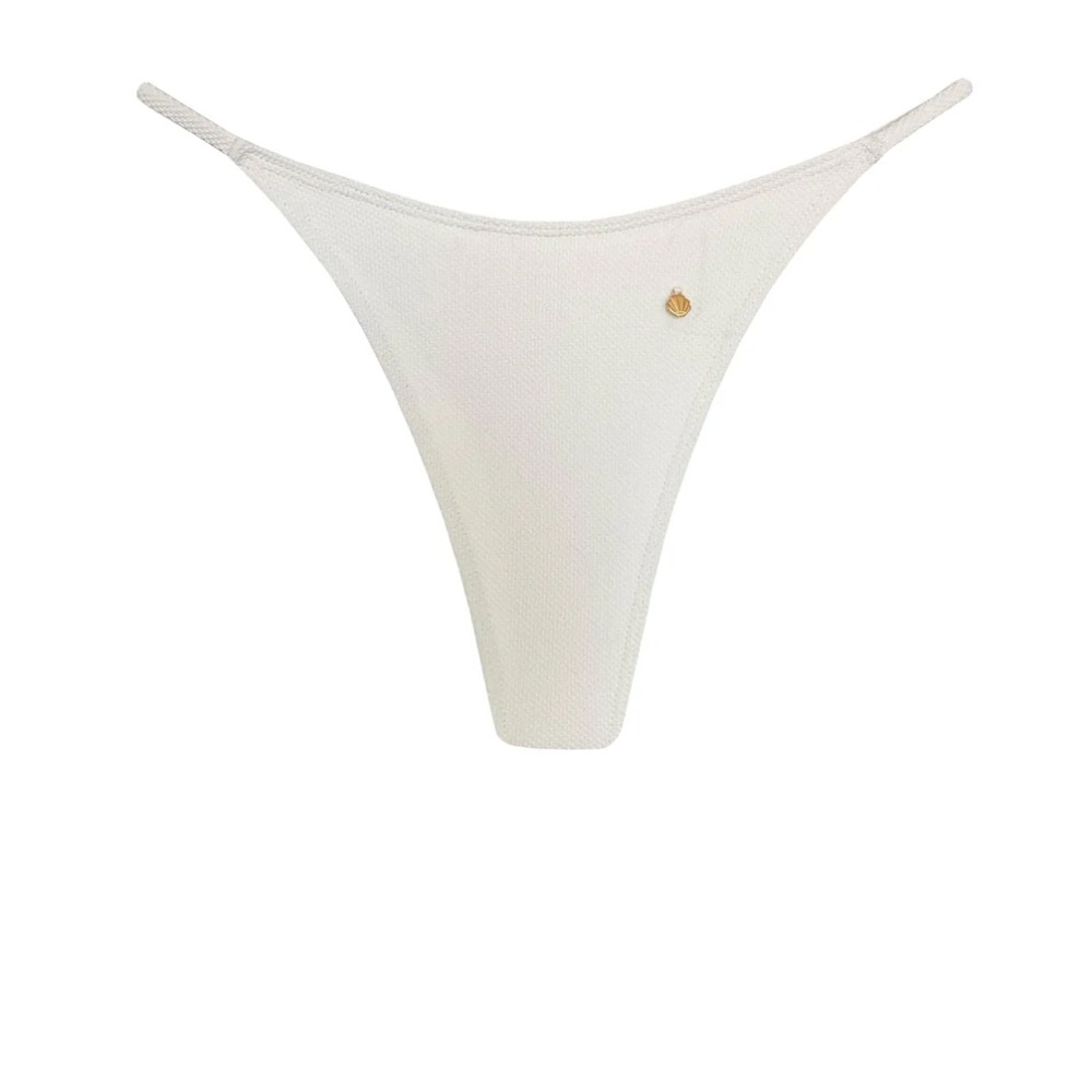 OSTRA BRASIL TRIANGLE BIKINI BOTTOMS SHELL NATURAL OFF WHITE-SP